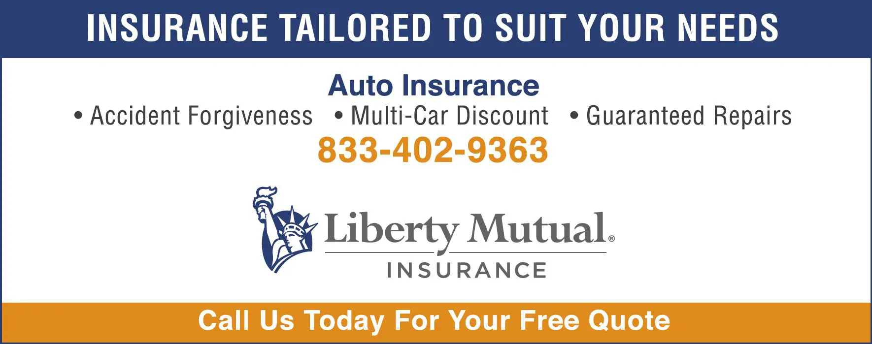 Insurance - Auto & Vehicle print ad for Liberty Mutual Insurance