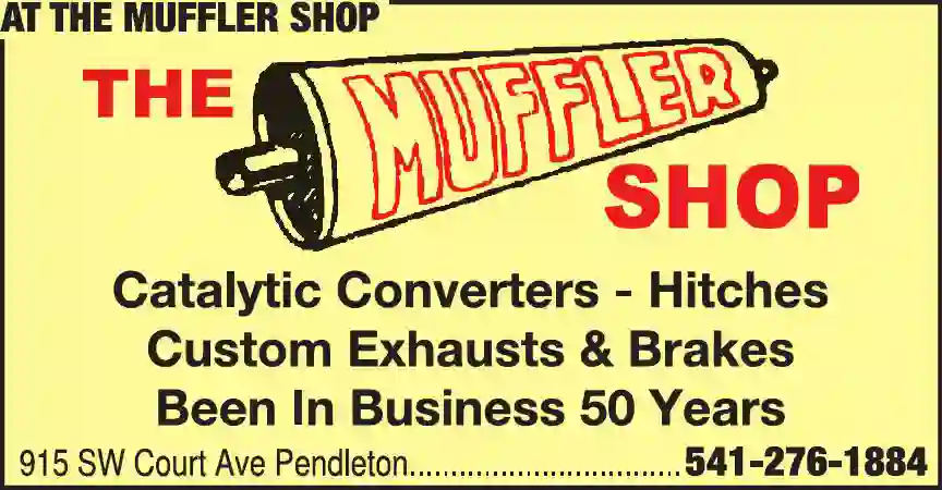 Mufflers & Exhaust Systems print ad for At The Muffler Shop