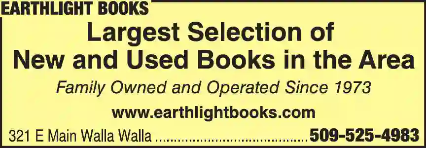 Books - New print ad for Earthlight Books
