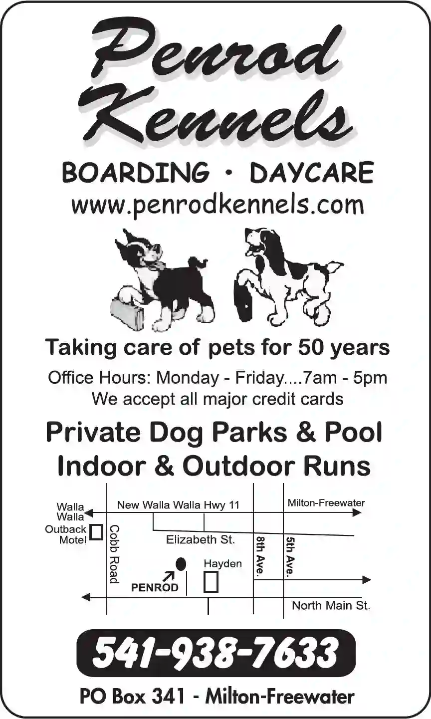 Kennels print ad for Penrod Kennels
