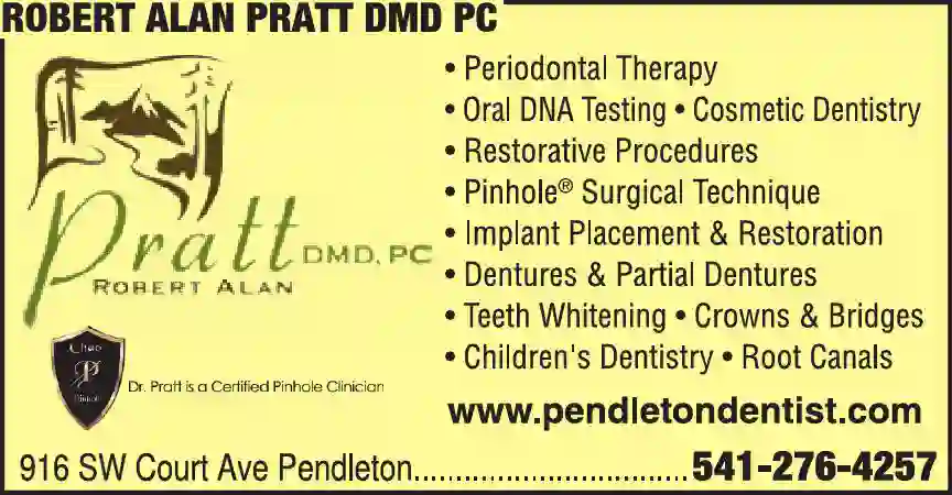 Dentists print ad for Robert Alan Pratt DMD PC