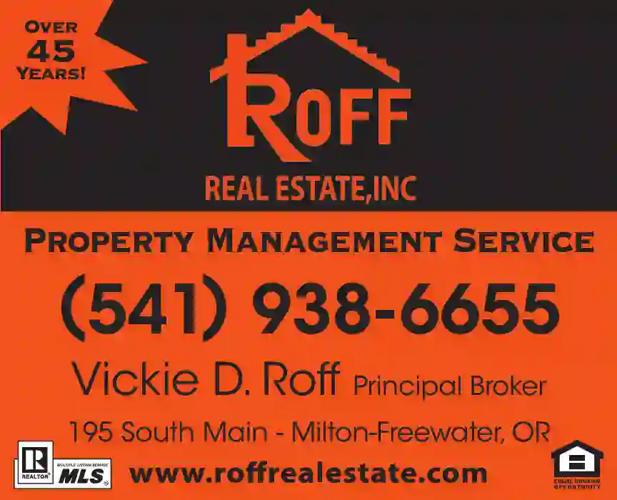 Real Estate print ad for Roff Real Estate Inc