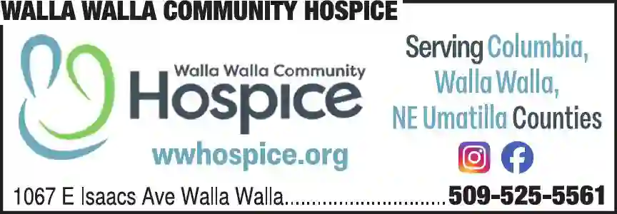 Hospices print ad for Walla Walla Community Hospice