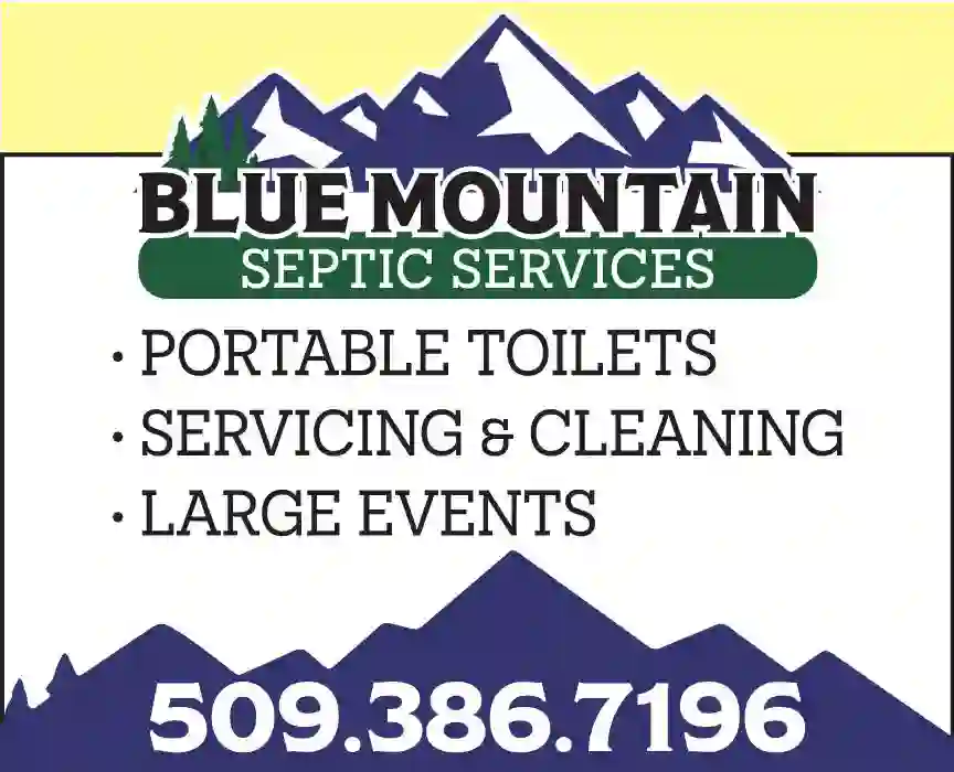 Septic Pumping print ad for Blue Mountain Septic Services