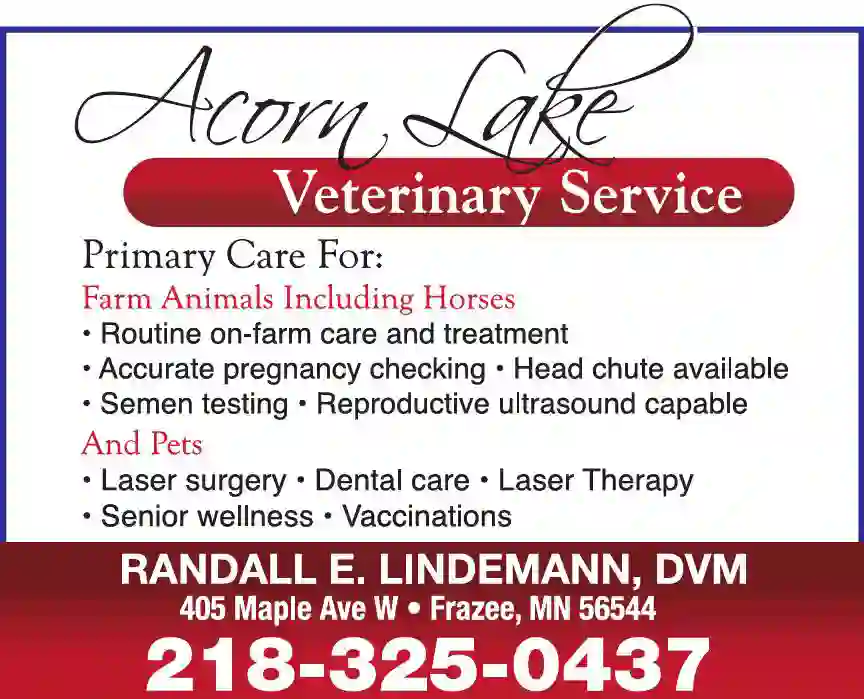 Veterinarians & Hospitals print ad for Acorn Lake Veterinary Service