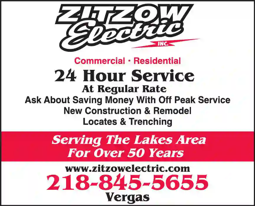 Electric Contractors print ad for Zitzow Electric Inc