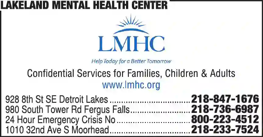 Mental Health Services print ad for Lakeland Mental Health Center