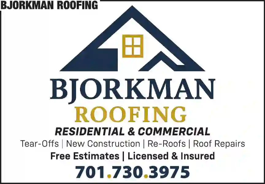 Roofing Contractors print ad for Bjorkman Roofing
