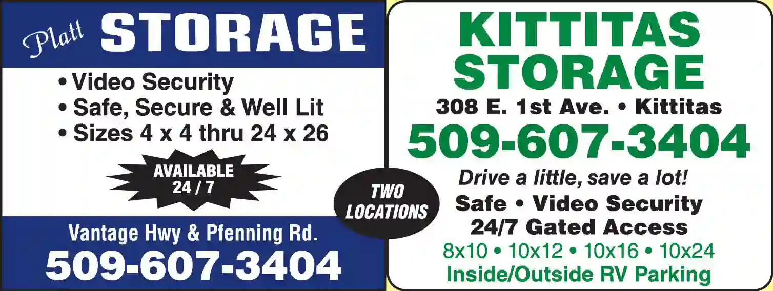 Storage - Household & Commercial print ad for Platt Storage