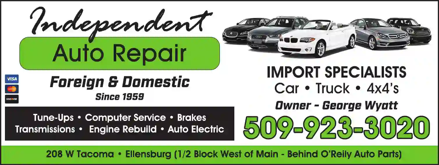 Auto Repair & Service print ad for Independent Auto Repair