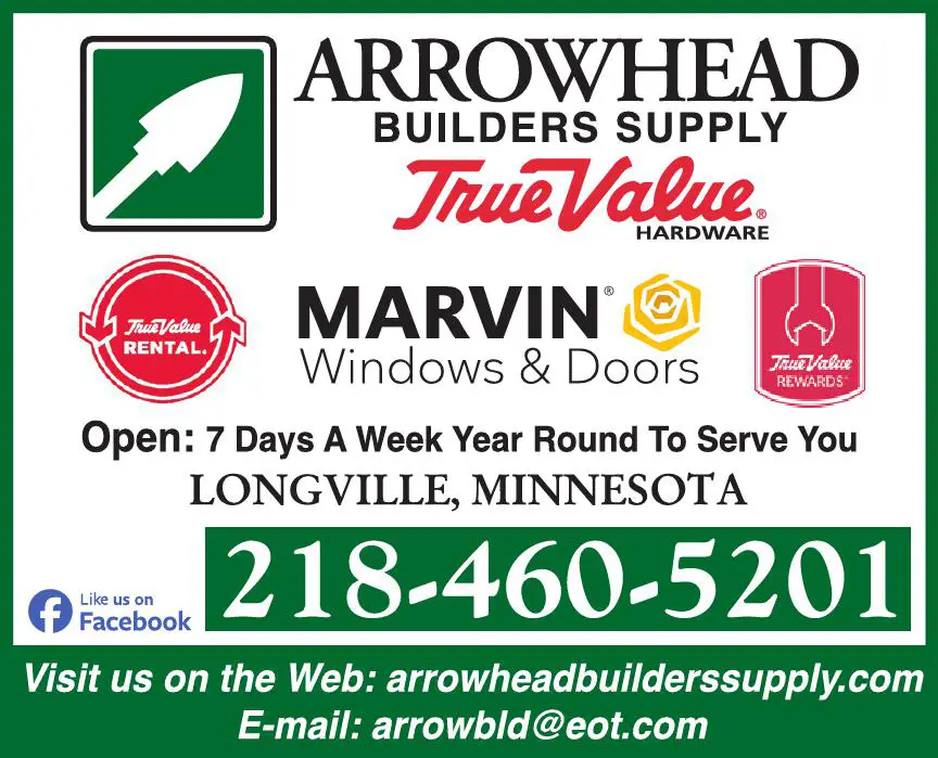 Building Materials - Retail print ad for Arrowhead Builders Supply