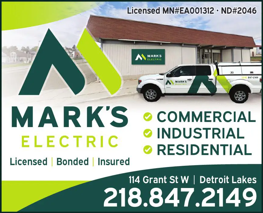 Electric Contractors print ad for Mark's Electric Inc