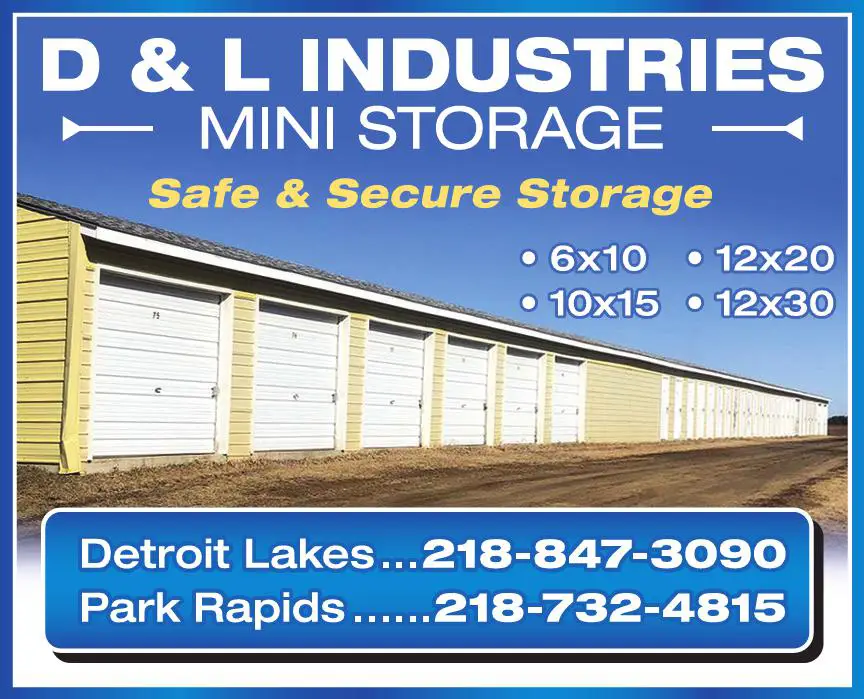 Mini - Storage print ad for D & L Industries