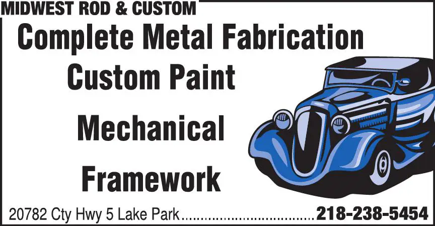Auto Restoration - Antique & Classic print ad for Midwest Rod & Custom