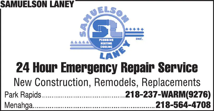 Air Conditioning - Contractors print ad for Samuelson Laney