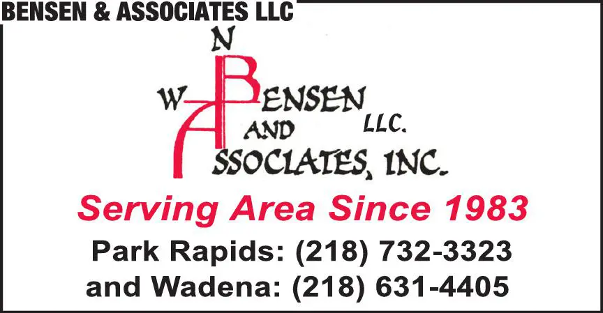 Surveyors - Land print ad for Bensen & Associates LLC