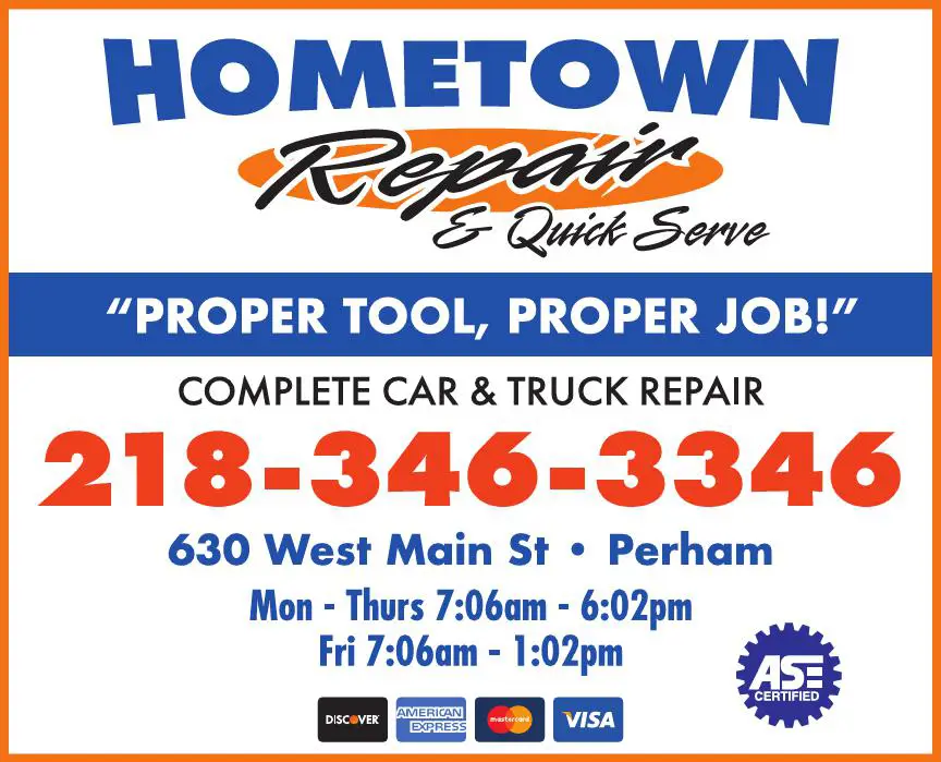 Transmissions - Automobile print ad for Hometown Repair & Quick Serve