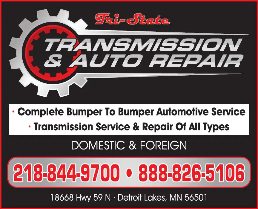 Transmissions - Automobile print ad for Tri-State Transmission & Auto Repair