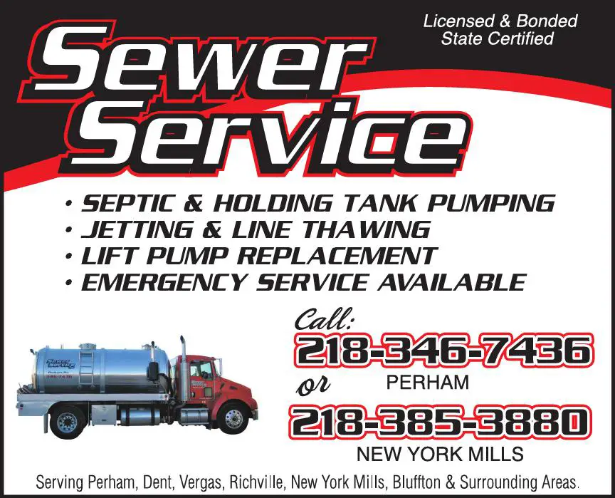 Septic Tanks & Systems - Cleaning print ad for Sewer Service