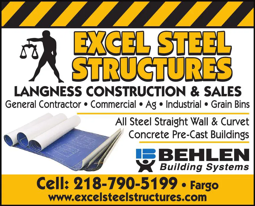Buildings - Metal print ad for Excel Steel Structures