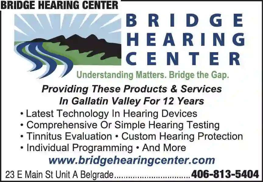 Hearing Aids & Assistive Devices print ad for Bridge Hearing Center