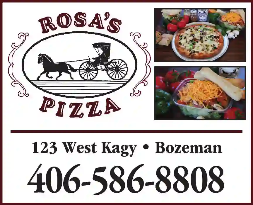 Restaurants print ad for Rosa's Pizza