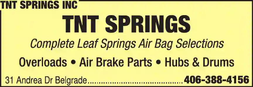Truck Dealers - Used print ad for TNT Springs Inc