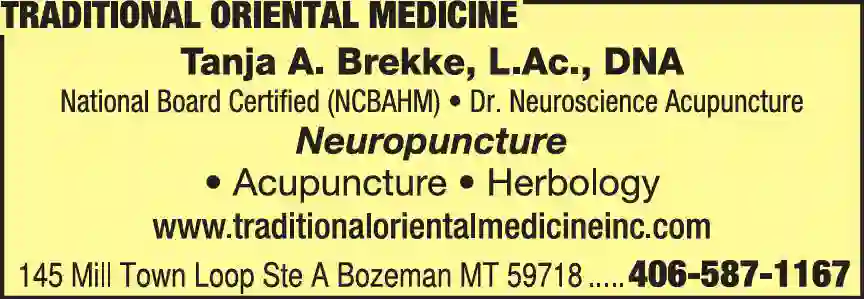 Acupuncture/Acupressure print ad for Traditional Oriental Medicine