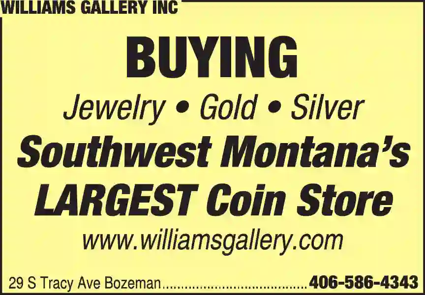 Jewelry Buyers print ad for Williams Gallery Inc