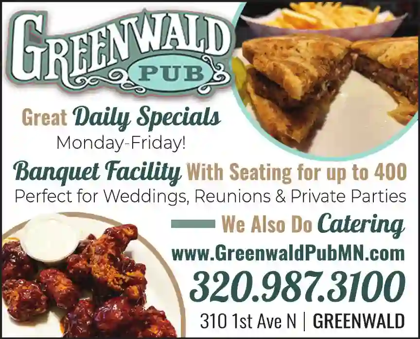 Restaurants print ad for Greenwald Pub