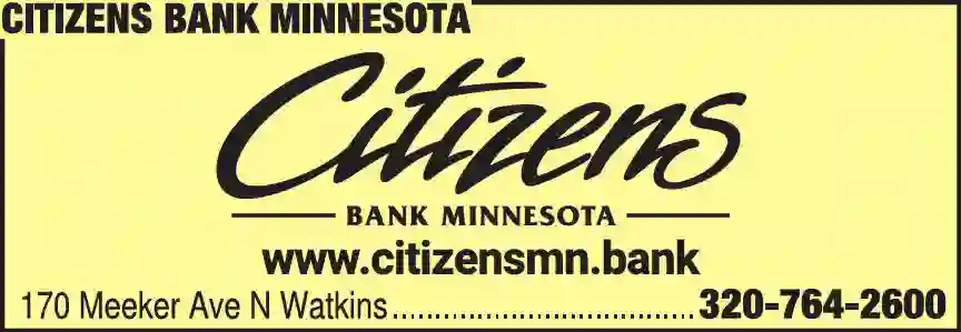 Loans print ad for Citizens Bank Minnesota