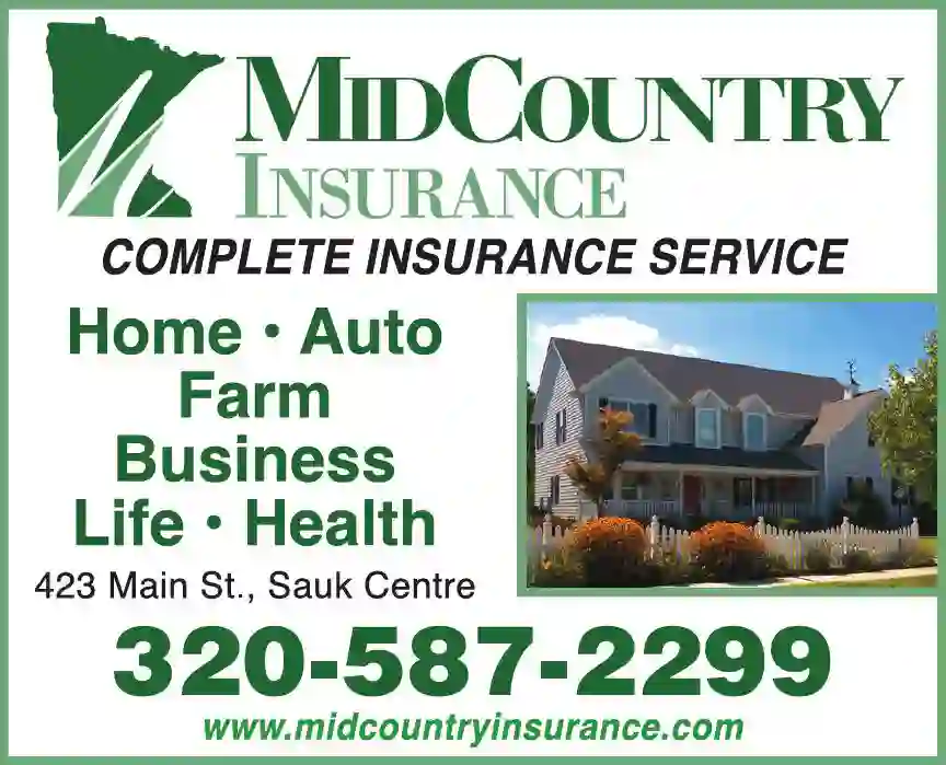 Insurance print ad for MidCountry Insurance