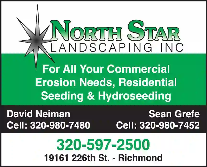 Landscape Contractors print ad for North Star Landscaping Inc