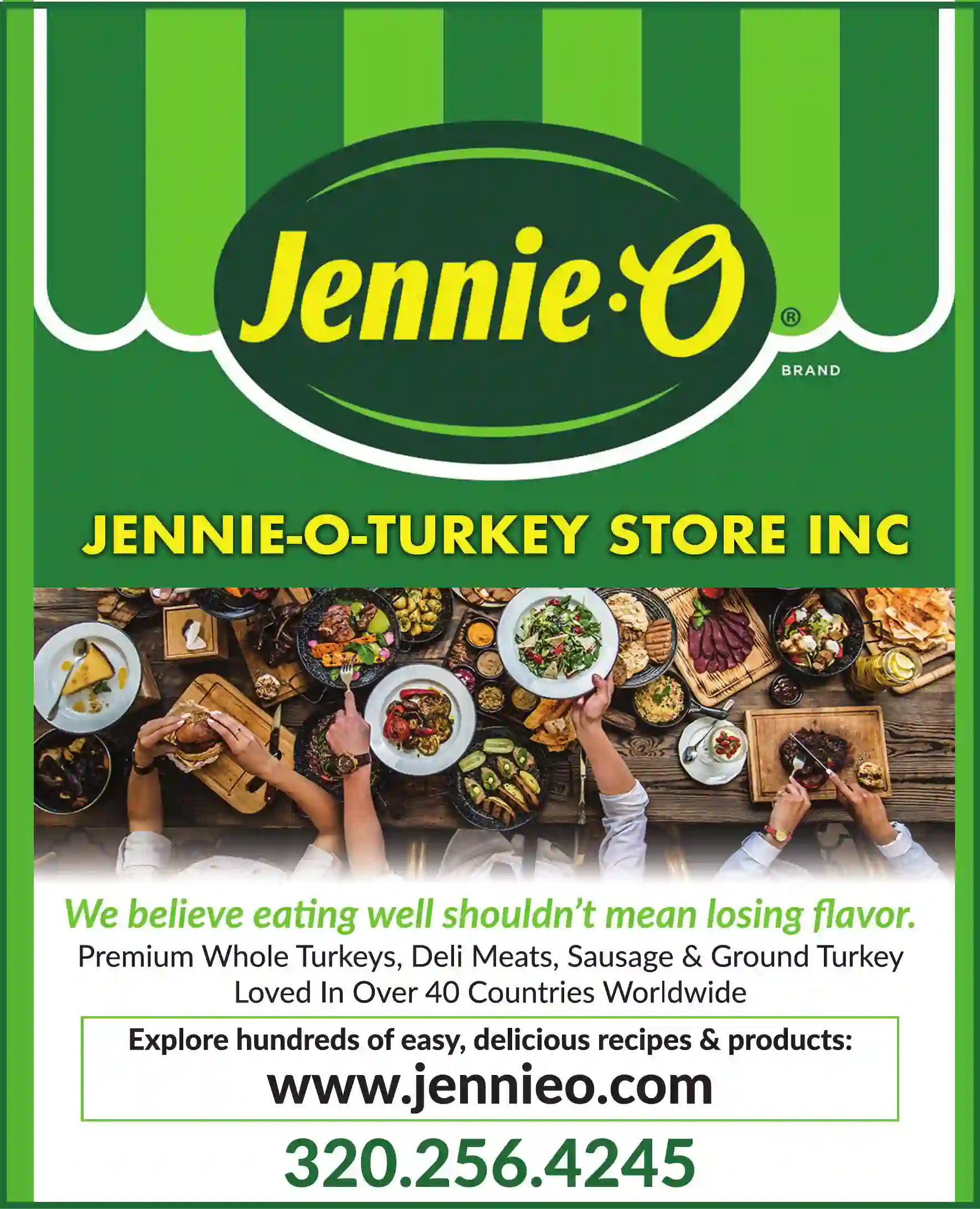 Poultry - Wholesale print ad for Jennie-O-Turkey Store Inc