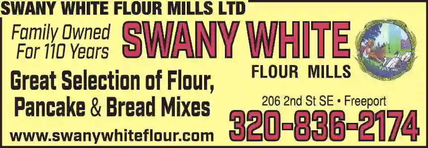 Flour print ad for Swany White Flour Mills Ltd
