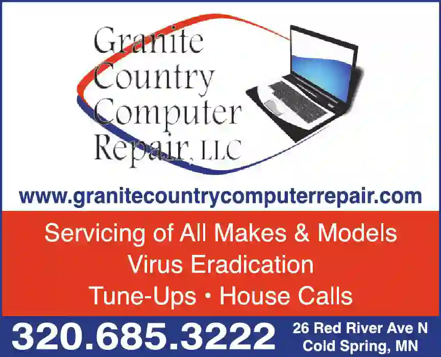 Computers - Service & Repair print ad for Granite Country Computer Repair LLC