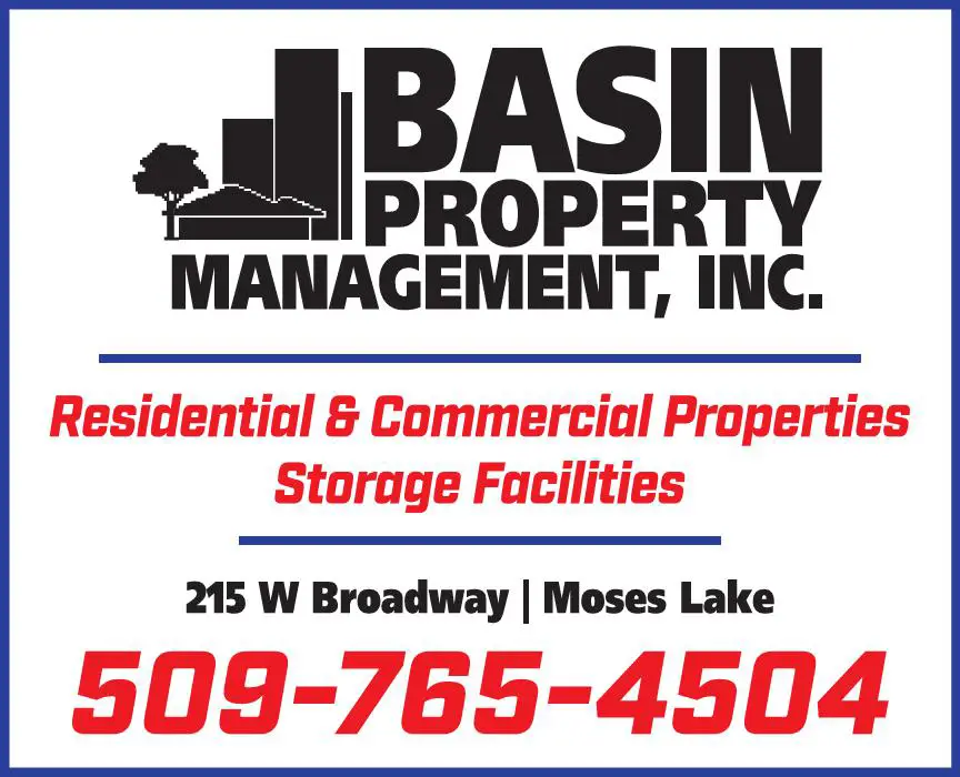 Real Estate Rental Service print ad for Basin Property Management