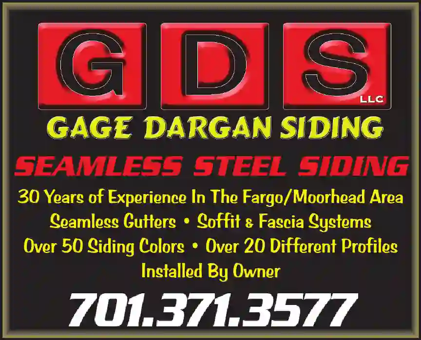 Siding Contractors print ad for Gage Dargan Siding