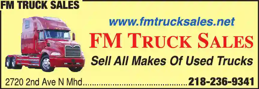 Truck Dealers - Used print ad for FM Truck Sales