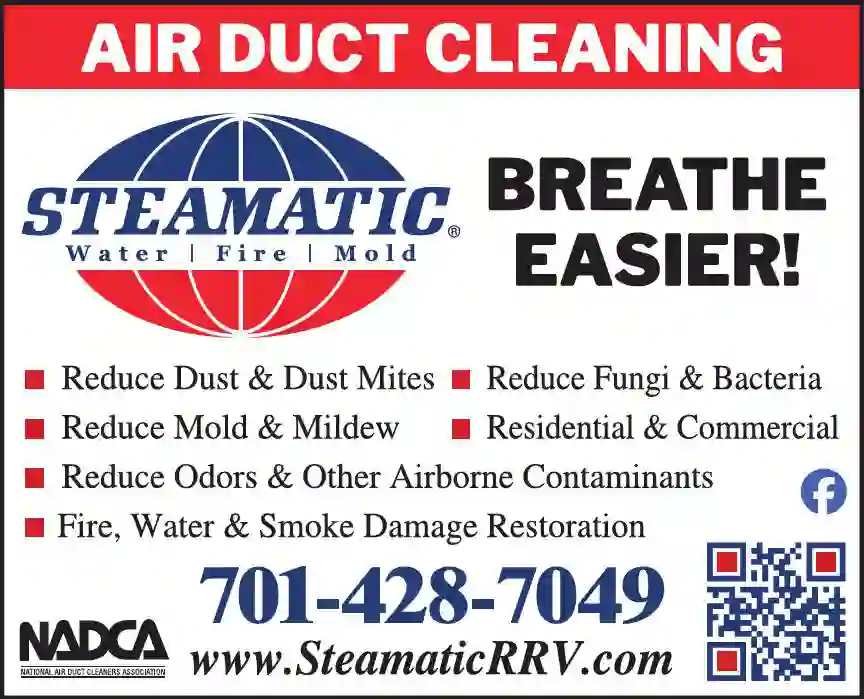 Air Duct Cleaning print ad for Steamatic Of Fargo