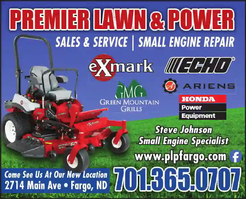 Lawn Mowers print ad for Premier Lawn & Power