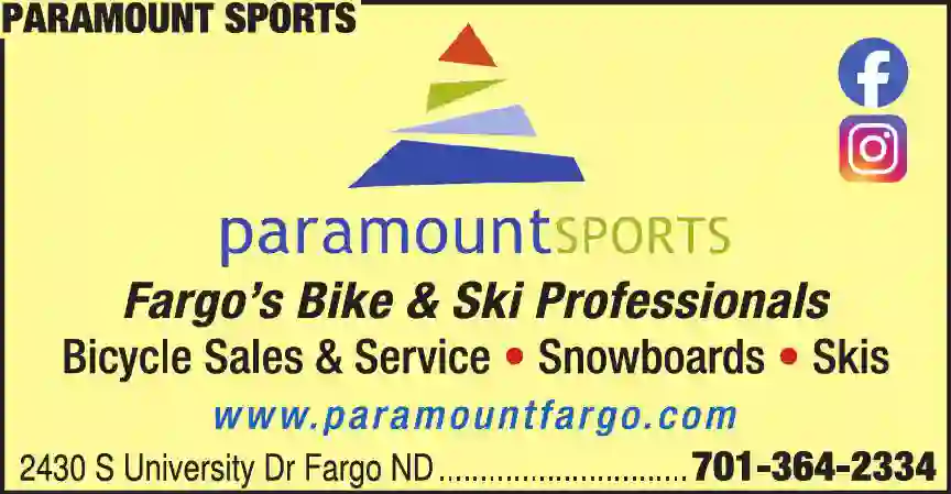 Sporting Goods - Retail print ad for Paramount Sports