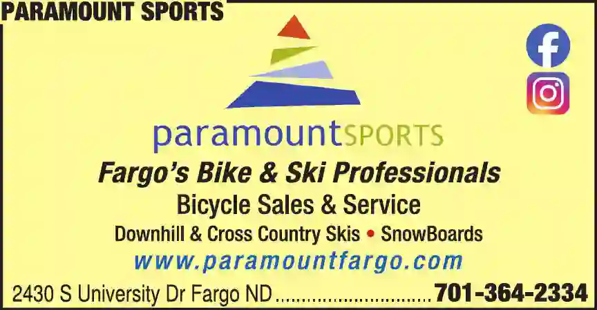 Bicycle Sales/Rental/Repair/Accessories print ad for Paramount Sports