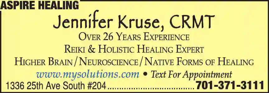 Massage - Therapeutic print ad for Aspire Healing