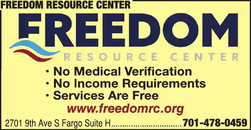 Disabled Persons Assistance print ad for Freedom Resource Center