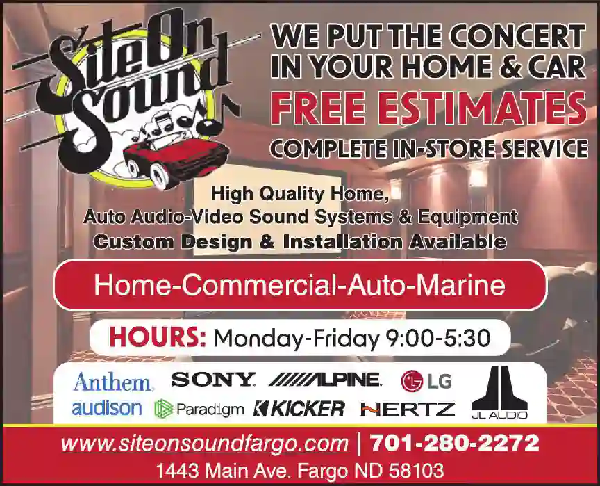 Auto Radios & Stereos - Sales & Repair print ad for Site On Sound