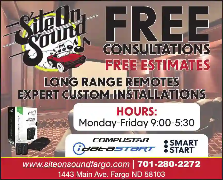 Auto Starters print ad for Site On Sound