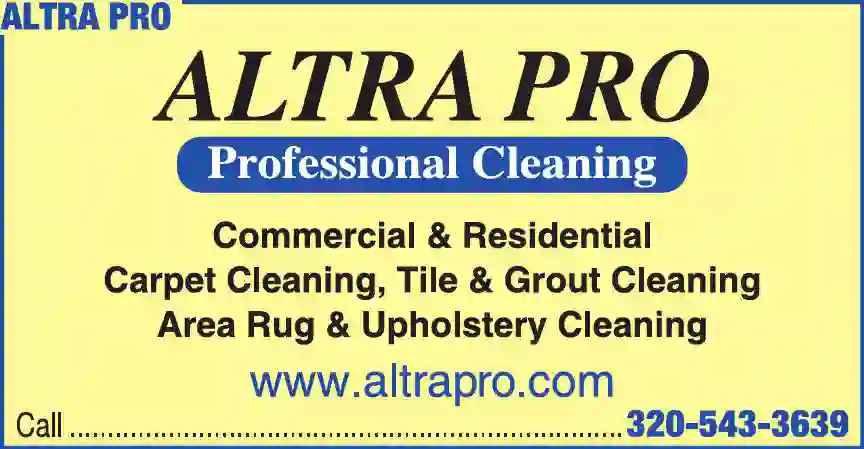 Carpet Rug & Upholstery Cleaners print ad for Altra Pro
