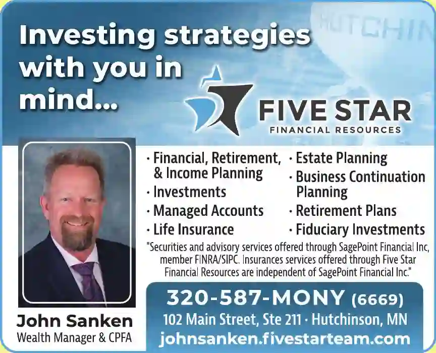 Financial Services print ad for Five Star Financial Resources - John Sanken