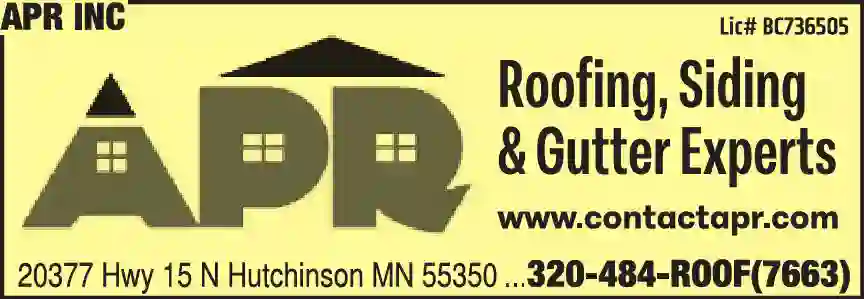 Siding Contractors print ad for APR Inc